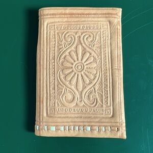 Vintage Tan Leather Wallet